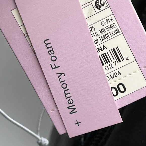 Wild Fable Womens Logan Lug Combat Boots with Memory Foam Insole Black NWT - Picture 8 of 10